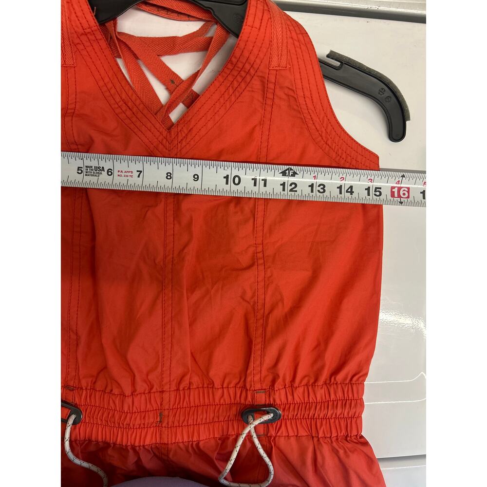 NWT G-Star Raw Paprika Red Romper Sleeveless Summer Playsuit Size S - Picture 6 of 7